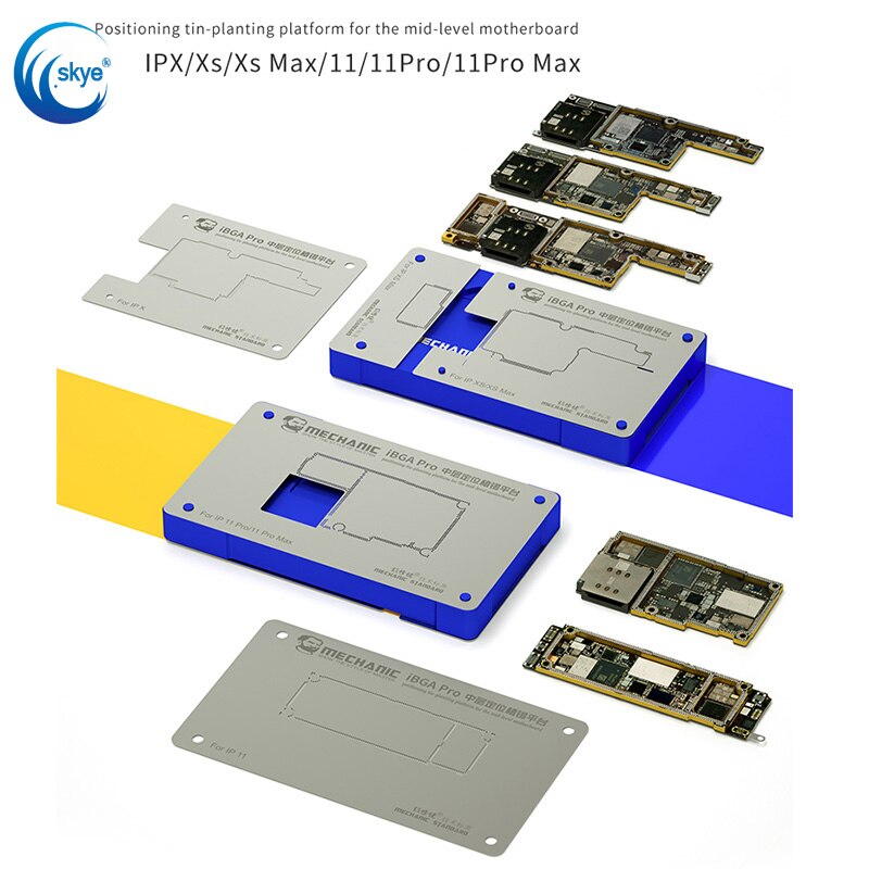 MECHANIC IBGA Pro 6in1 BGA Reballing ÷ IPX XSMAX 11 12PRO MAX    ڱ ּ ɱ Ŵ